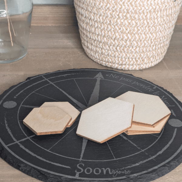 Aimant en bois à personnaliser – Image 5