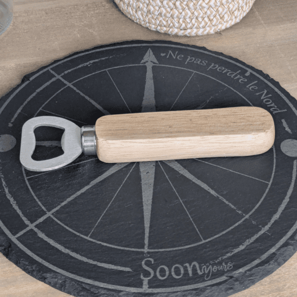 Décapsuleur en bois à personnaliser