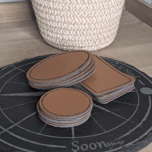 Patch en cuir thermocollant à personnaliser – Image 2