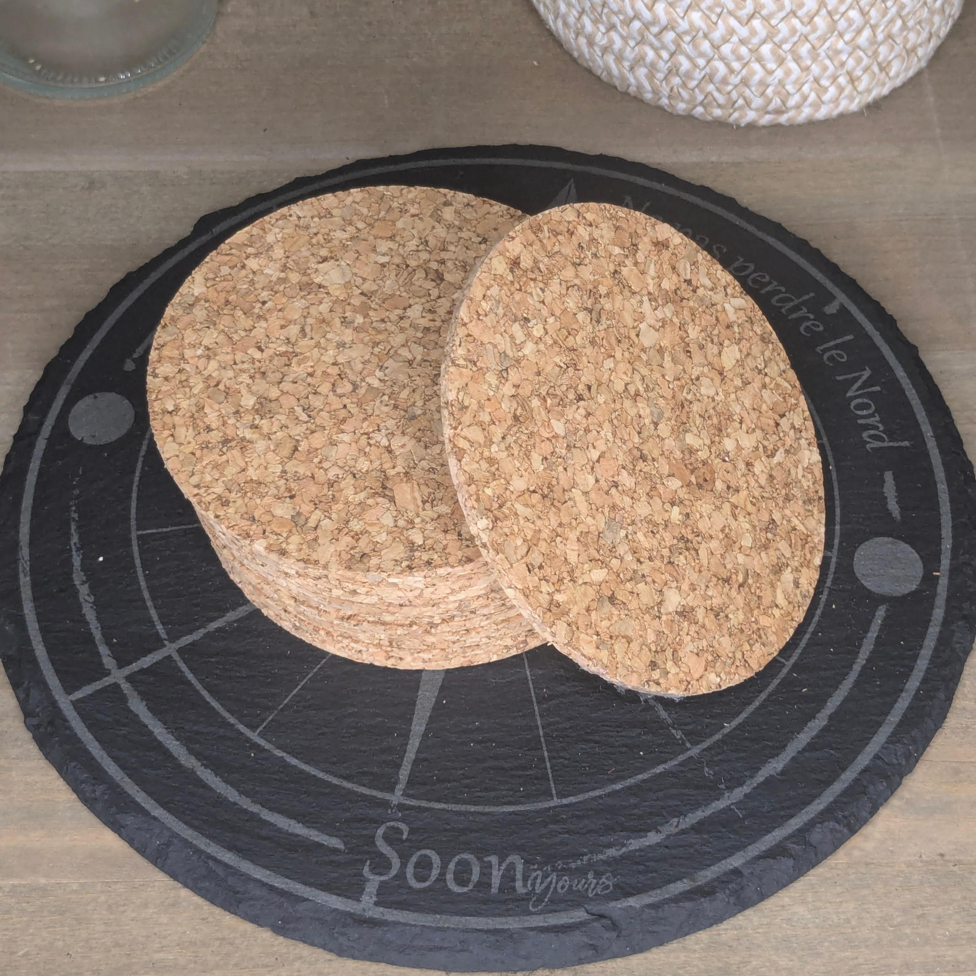 Sous-verres en liège à personnaliser – Image 2